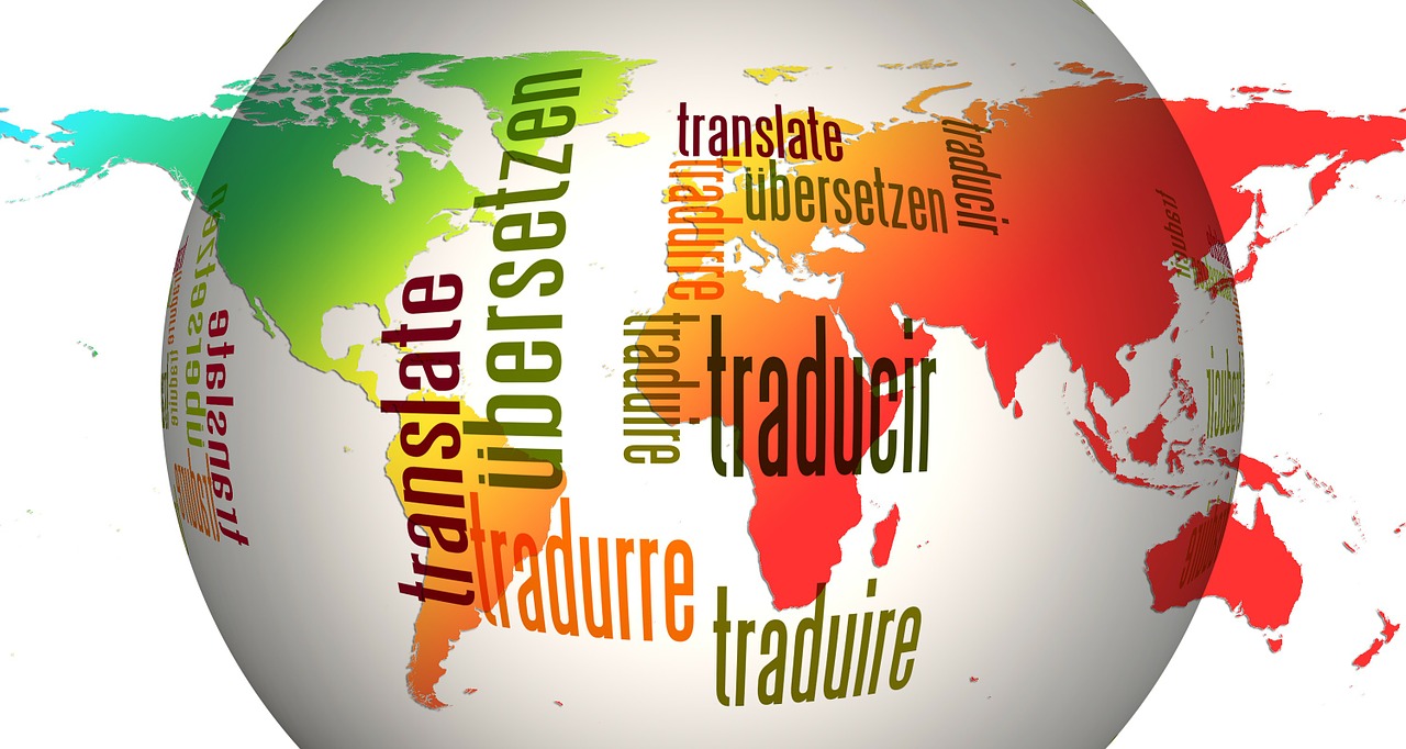 globe with localization consulting - translation